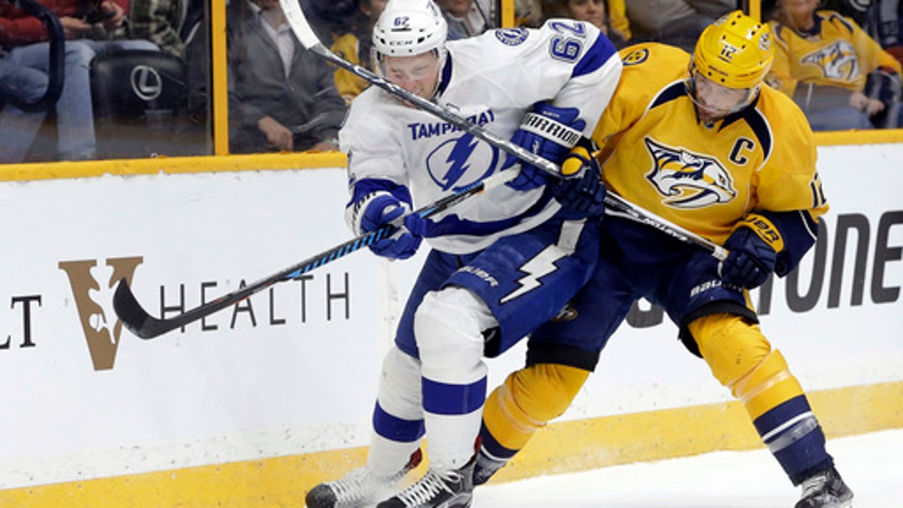 Subban, Rinne lead Predators over Lightning 3-1